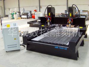 周口商水县双头立体多功能石材雕刻机HW-1325-2Z